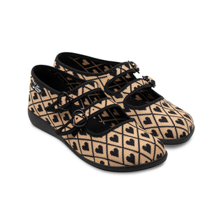 Chocolaticas® I Wove You 2 Women's Mary Jane Flat