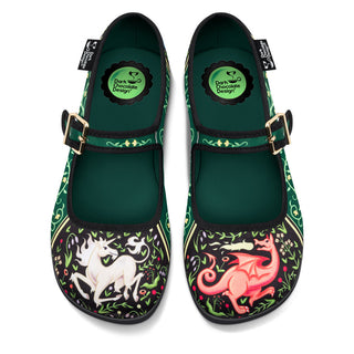 Chocolaticas® Medieval Bestiary  Women's Mary Jane Flat