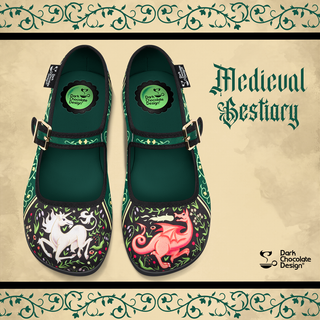 Chocolaticas® Medieval Bestiary  Women's Mary Jane Flat