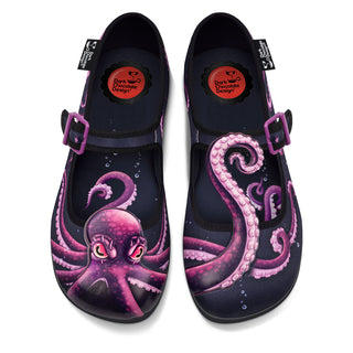 Chocolaticas® Sea Demon Women's Mary Jane Flat