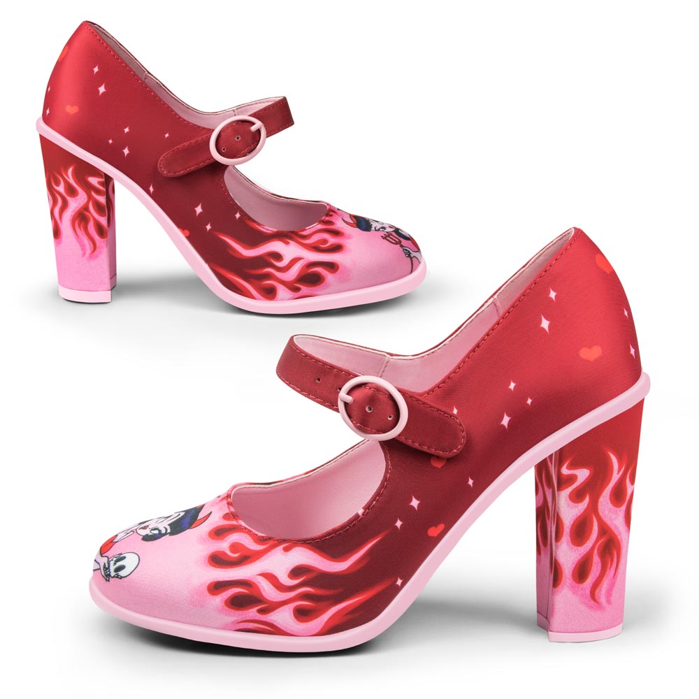 Chocolaticas® High Heels Devil Women's Mary Jane Pump Shoes – Hot Chocolate  Design